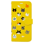 ふじひとの猫たち Book-Style Smartphone Case