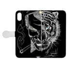 jackartworkのJOKER&KING Book-Style Smartphone Case:Opened (outside)