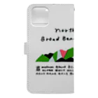 北アルプスブロードバンドネットワークの公式グッズB（加盟山小屋全部入り） Book-Style Smartphone Case :back