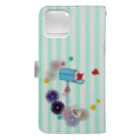 MAYUGENEKOpresentsのきのうのアイツくまちゃんver. Book-Style Smartphone Case :back