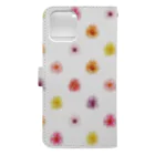 AttentIの春のお花 Book-Style Smartphone Case :back