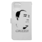 GRIZZLYのGRIZZLY工藤【gri003】 手帳型スマホケースの裏面