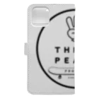 Three Peace Project グッズのThree Peace project 手帳型スマホケースの裏面