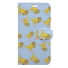 316(MIHIRO)の金魚の頂天眼ちゃん Book-Style Smartphone Case