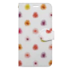 AttentIの春のお花 Book-Style Smartphone Case