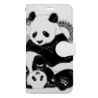 Happy HappyのPANDA Book-Style Smartphone Case