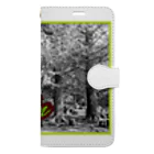 アテナ　ATHENA の森林アート Book-Style Smartphone Case