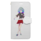 LT..の少女 Book-Style Smartphone Case