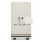 サリーの店 - Officialのチンアナゴくん スマホケース（手帳） Book-Style Smartphone Case