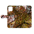 Ngorongoro＊Pixelのforest(Sepia Book-Style Smartphone Case:Opened (outside)