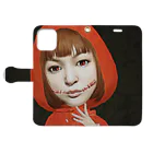 Mire≒Nagiの赤ずきんちゃんご用心 Book-Style Smartphone Case:Opened (outside)