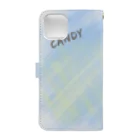 ナオ / CandyLip店のCANDY：油彩 Book-Style Smartphone Case :back