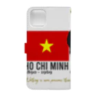 JOKERS FACTORYのHO CHI MINH Book-Style Smartphone Case :back