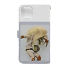 team135のSHISHI / 獅子 Book-Style Smartphone Case :back