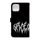 ribol のSPICE OF CHAOS スマホ手帳ケース Book-Style Smartphone Case :back