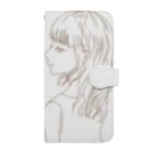 じゃすみんの春の横顔〜単色〜 Book-Style Smartphone Case