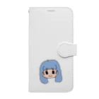 KANI'Sのくすみブルーの10代 Book-Style Smartphone Case