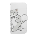 NEKOGETの散歩するにゃーん Book-Style Smartphone Case