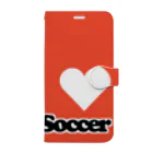 Yottblog オリジナルグッズ店のI LOVE 少年サッカー iPhone 11Pro用 Book-Style Smartphone Case