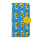 Peco Peco Boo&Carotte cocon❋のビール大好きびる子さん Book-Style Smartphone Case