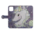 しゅー                                       ✧Shu✧︎  unicorn✴︎universeのunicorn✴︎universe 手帳型スマホケースを開いた場合(外側)