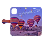 世界のCappadocia Book-Style Smartphone Case:Opened (outside)