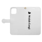 onehappinessのウェルシュ・コーギー Book-Style Smartphone Case:Opened (outside)