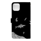 m区の中生代の海 Book-Style Smartphone Case :back