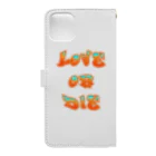 SelFish "Clothes Goods"のLOVE OR DIE手帳型ケース Book-Style Smartphone Case :back