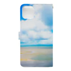 mizuphoto galleryのsummer vacation Book-Style Smartphone Case :back