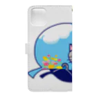 SU-KUのnijinokanata Book-Style Smartphone Case :back