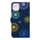 Momonngamonnga zakka の夜空の花火 Book-Style Smartphone Case :back