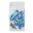 あさぎのgraffiti 「SNAFU」　Ver.color Book-Style Smartphone Case :back