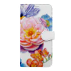 奥寺正美　masami okuderaのflowers 陰 Book-Style Smartphone Case