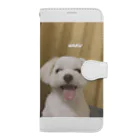 __11kq__のケース🐶haku 手帳型スマホケース