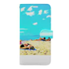 Hawaii Picturesのワイキキビーチ🌊 Book-Style Smartphone Case
