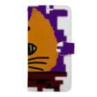 気ままに創作　よろず堂のハロウィンねこ Book-Style Smartphone Case