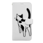 Riotoのねこけつ（ぶち猫） Book-Style Smartphone Case