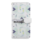 russibooのalice_sleep Book-Style Smartphone Case