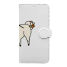 cowandhisfriendsの見てくる牛 手帳型スマホケース