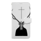 penoitrodのBone&Cross Book-Style Smartphone Case