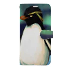 siromi_8910のミナミイワトビペンギン 手帳型スマホケース