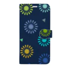 Momonngamonnga zakka の夜空の花火 Book-Style Smartphone Case