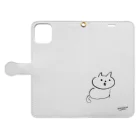 さかがわ成美のくちばしねこ Book-Style Smartphone Case:Opened (outside)