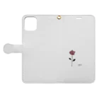 appisのrose Book-Style Smartphone Case:Opened (outside)
