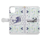 russibooのalice_sleep Book-Style Smartphone Case:Opened (outside)