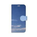 SORAIROの梅雨入り前　夕暮れ　夕方　青空あり Book-Style Smartphone Case