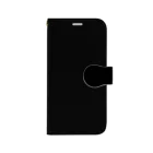‪α‬ design by Aの｢再生・黒｣ Book-Style Smartphone Case