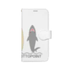 CHOTTOPOINTのサメボード 手帳型スマホケース