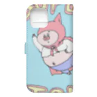 【Yuwiiの店】ゆぅぅぃーのSUPER★TON Book-Style Smartphone Case :back